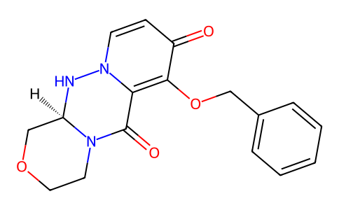 (R)-7-(benzyloxy)-3,4,12,12a-tetrahydro-1H-[1,4]oxazino[3,4-c]pyrido[2,1-f][1,2,4]-triazine-6,8-dion